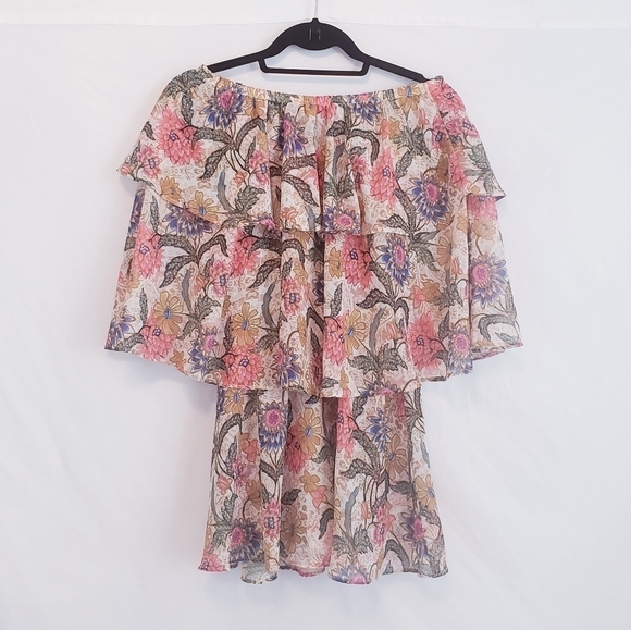 *Last Chance* NWT Show Me Your Mumu Bloom Triple Decker Romper Tiered Ruffles - Picture 4 of 11